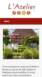 Mobile Screenshot of latelier-roncq.fr